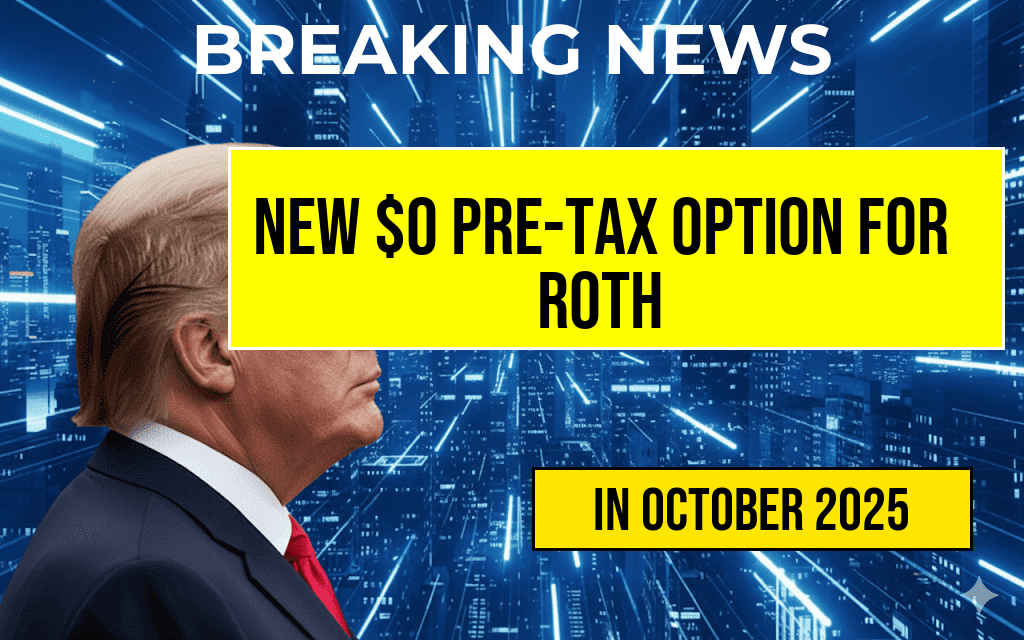 Mandatory Roth Catch-Ups: High Earners Now Have a $0 Pre-Tax Option for Additional $7,500 Contributions