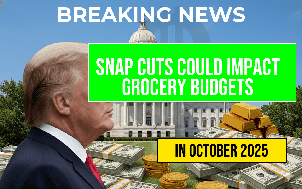 Potential SNAP Revisions in Farm Bill Could Cut $30 Billion Over a Decade, Impacting Grocery Budgets