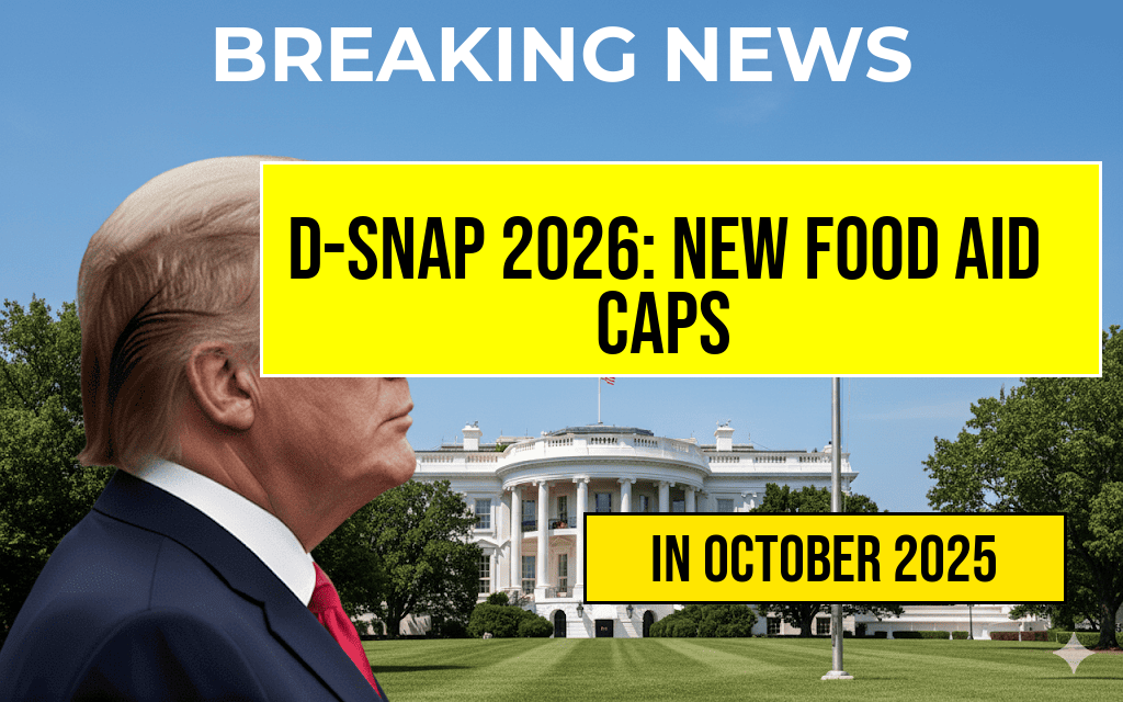 Updated D-SNAP 2026: New Disaster Food Aid Caps and Potential Cash Relief of Up to $994